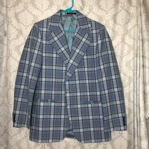 Vintage “Richman Brothers” Plaid Blazer 38R